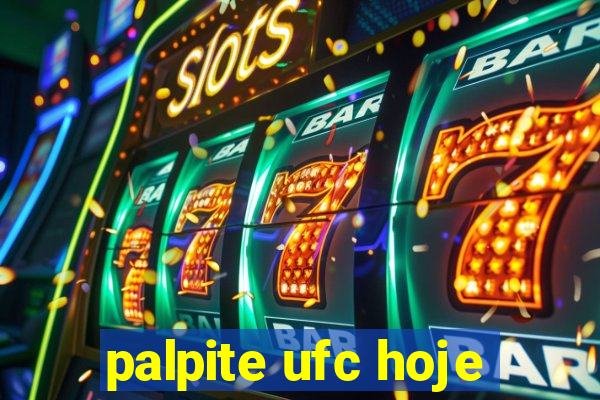 palpite ufc hoje